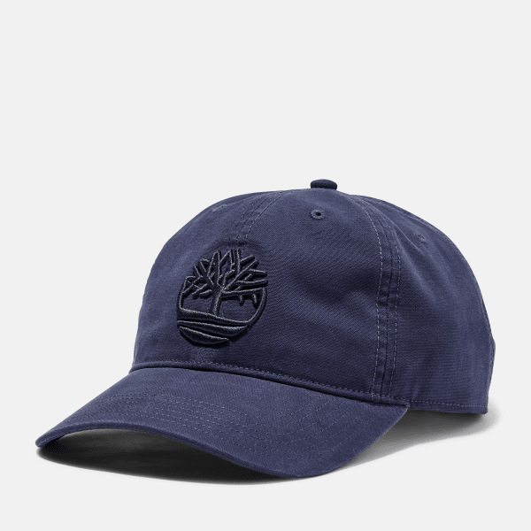 Timberland - Soundview Cotton Baseball Cap for Men in Navy