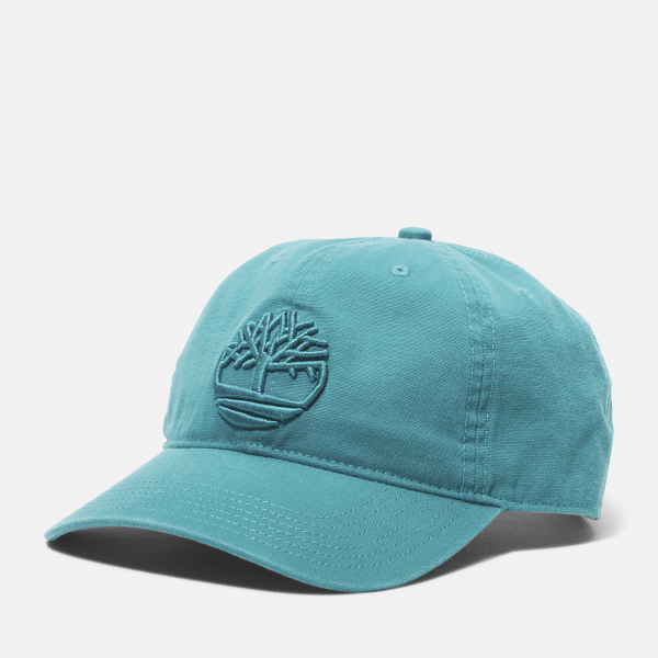 Timberland - Gorra de béisbol de algodón Soundview para hombre en azul verdoso