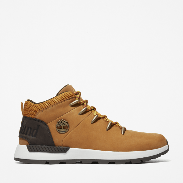 Timberland Sprint Trekker Mid Trainer For Men In Yellow Size 7