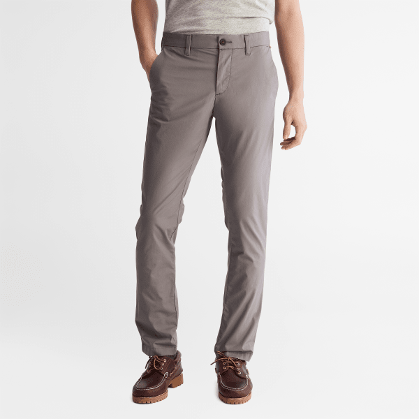 Timberland - Sargent Lake Super-Lightweight Stretch Chino Trousers for Men in Grey