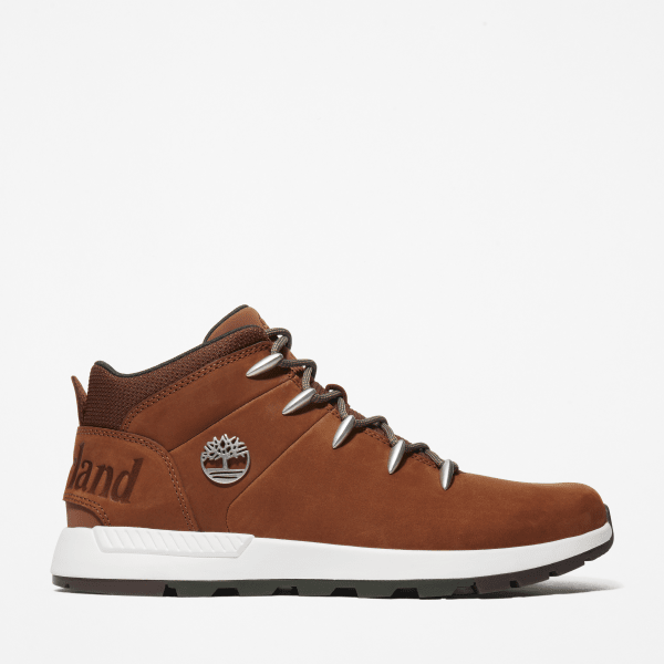 Timberland Sprint Trekker Mid Trainer For Men In Brown Size 10