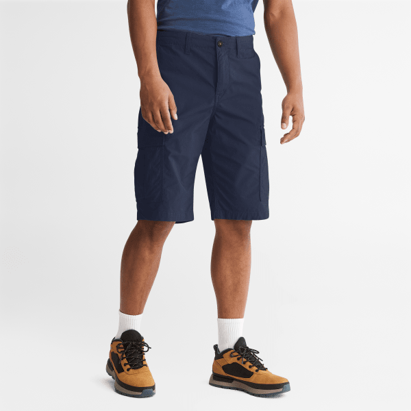 Timberland - Shorts Cargo Outdoor Heritage da Uomo in blu marino