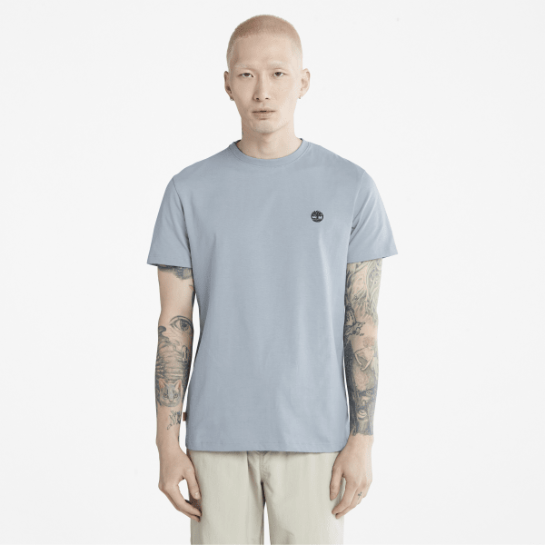 Timberland - T-shirt Dunstan River pour homme en bleu clair