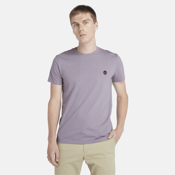 Timberland - T-shirt Dunstan River da Uomo in viola