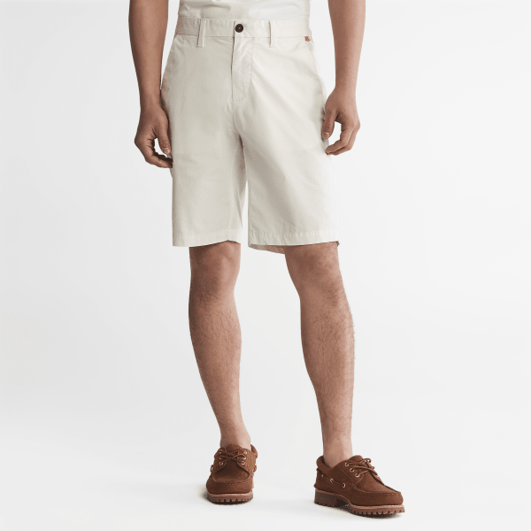 Timberland - Pantalones Cortos Elásticos Superligeros Squam Lake para hombre en blanco