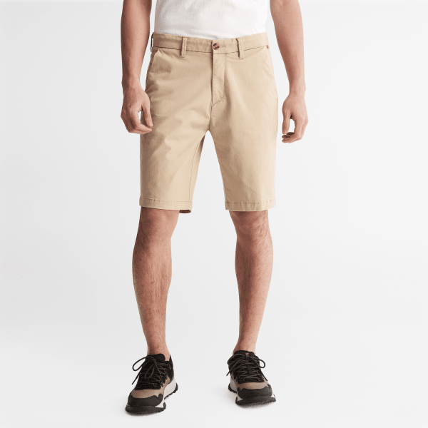 Timberland - Squam Lake Stretch Chino Shorts for Men in Beige