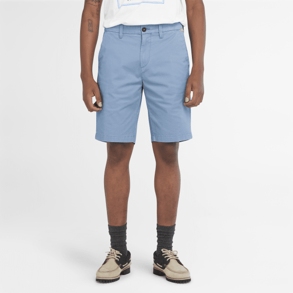 Timberland - Squam Lake Stretch Chino Shorts for Men in Blue