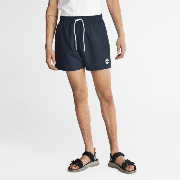 Timberland - Sunapee Lake Solid Swim Shorts for Men in Navy