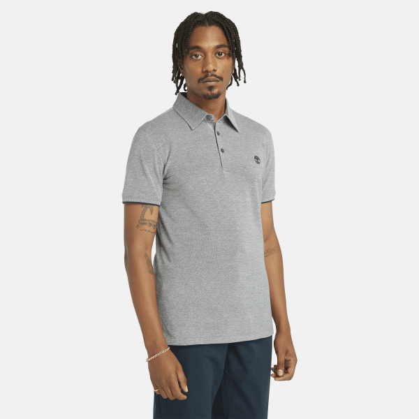 Timberland - Baboosic Brook Oxford Polo for Men in Navy