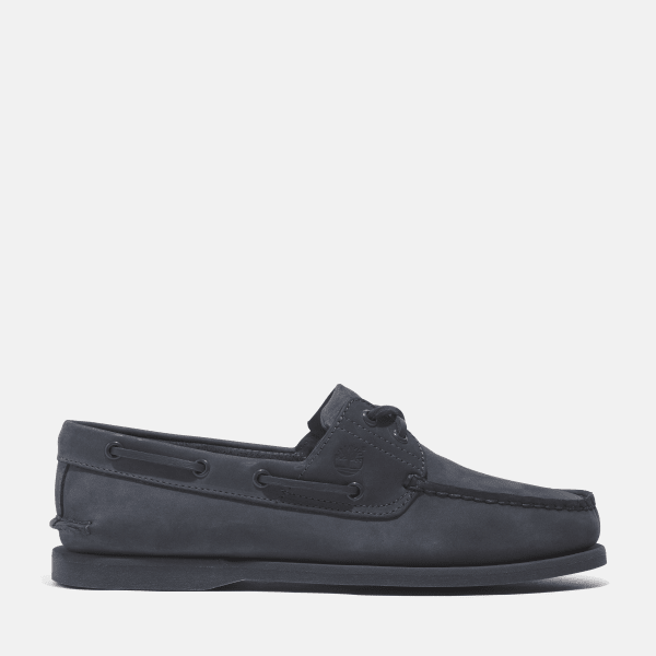 Timberland - Classic Leather Boat Shoe for Men in Dark Blue
