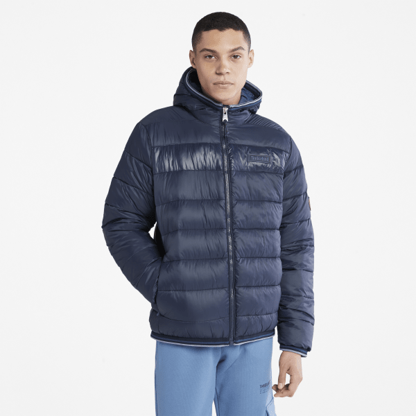 Timberland - Garfield Midweight Hooded Puffer Jacket for Men in Navy