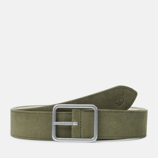 Timberland - Reversible Canvas and Leather Belt for Men in Beige