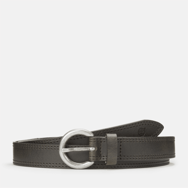 Timberland - Cinturón reversible de 25 mm/1 in con hebilla ovalada para mujer en marrón