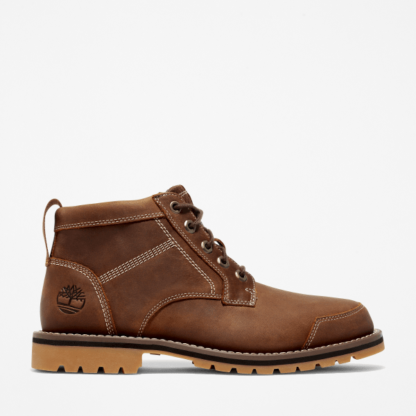 Timberland - Larchmont Mid Lace-Up Chukka Boot for Men in Light Brown