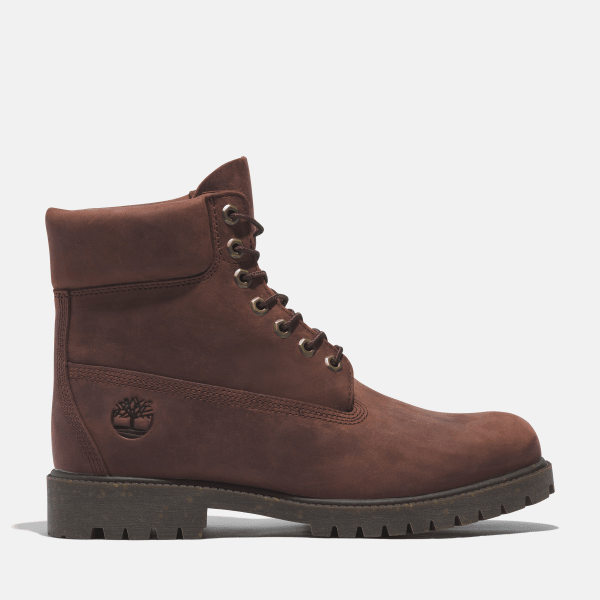 Timberland - Timberland Heritage 6 Inch Lace-Up Waterproof Boot for Men in Brown