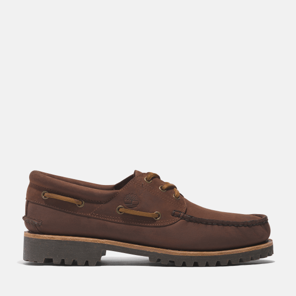 Timberland - Timberland?Authentic Handsewn Boat Shoe for Men in Brown