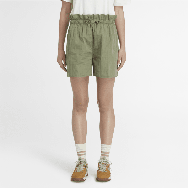 Timberland - Pantalón corto de estilo militar Summer para mujer en verde