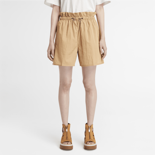 Timberland - Pantalón corto de estilo militar Summer para mujer en amarillo