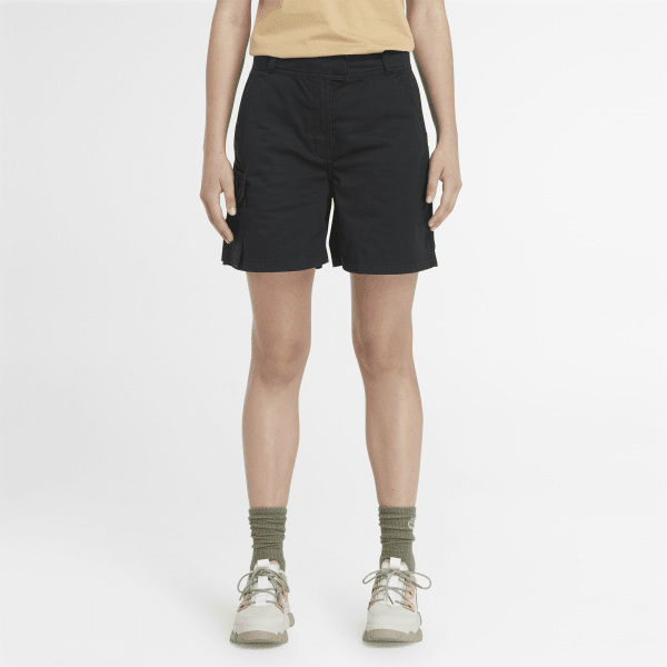 Timberland - Brookline Utility Cargo Shorts for Women in Black