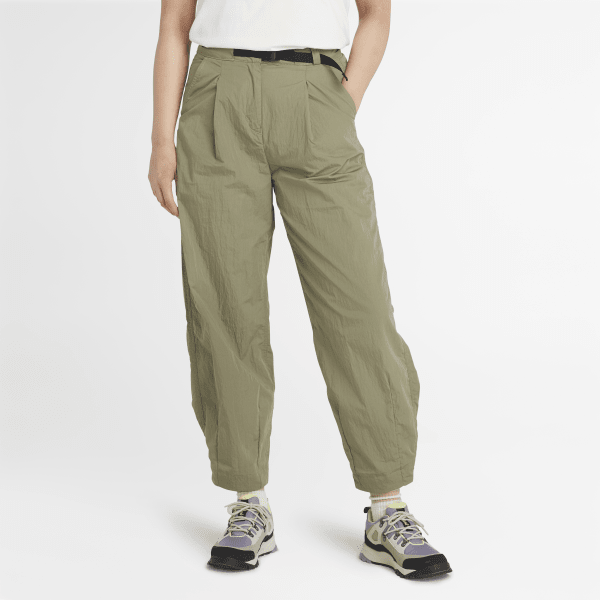 Timberland - Pantalone a Palloncino Utility Summer da Donna in verde