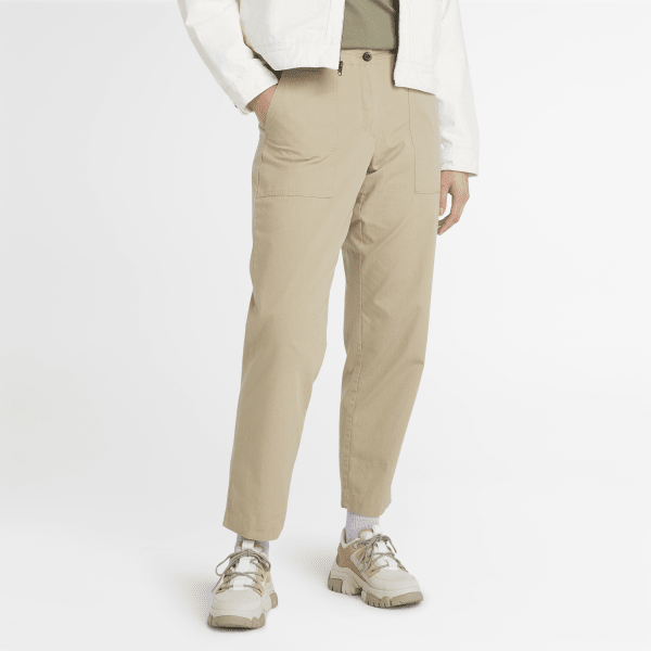 Timberland - Pantaloni Utility Fatigue da Donna in beige
