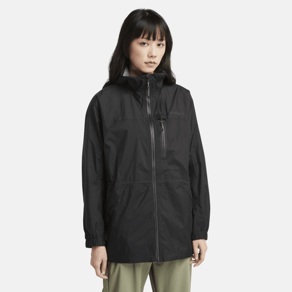Timberland - Chaqueta impermeable y plegable Jennes para mujer en negro