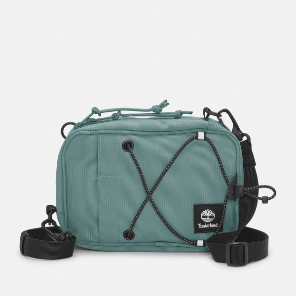 Timberland - Borsa a Tracolla Outdoor Archive 2.0 All Gender in verde acqua