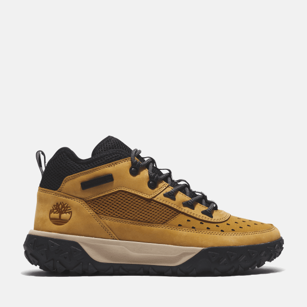 Timberland - GreenStride Motion 6 Mid Lace-Up Trainer for Men in Yellow