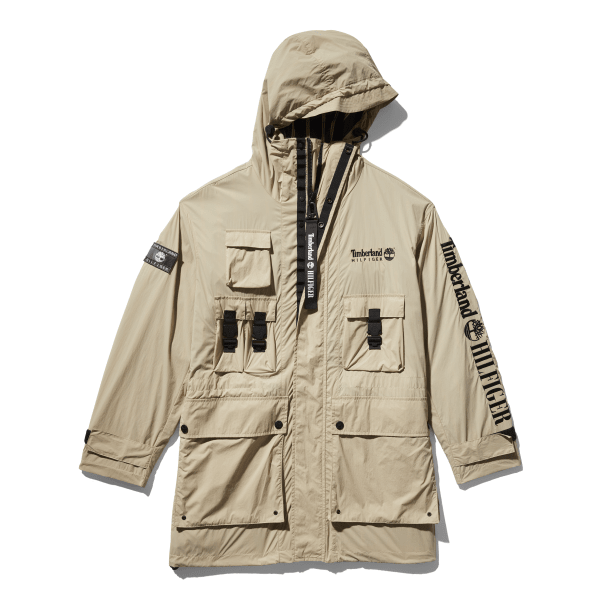 Timberland - Tommy Hilfiger x Timberland Re-imagined Omkeerbare Cargoparka in beige
