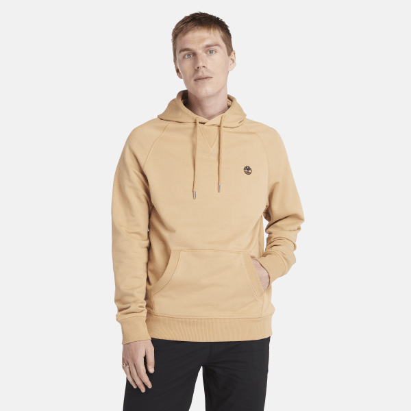 Timberland - Loopback Hoodie for Men in Light Yellow