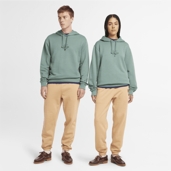 Timberland - All Gender Front Graphic Hoodie in Teal