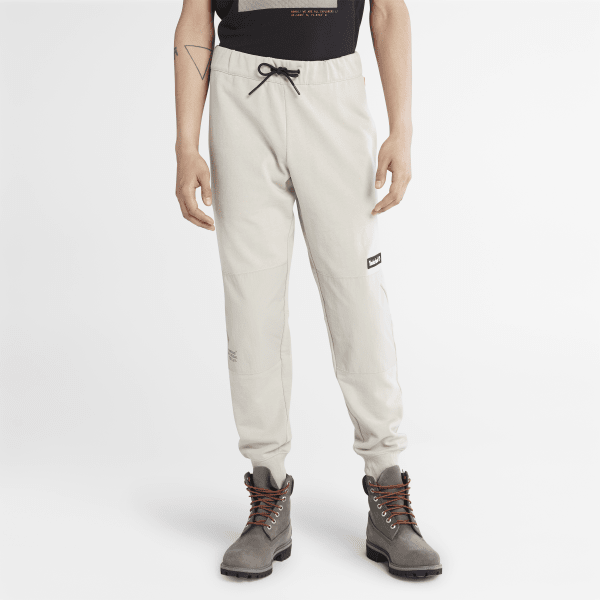 Timberland - Pantalon de survêtement avec empiècement ton sur ton au genou pour homme en gris