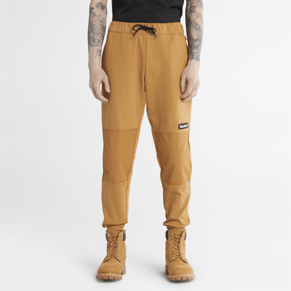 Timberland - Tonal Knee Tracksuit Bottoms for Men in Yellow
