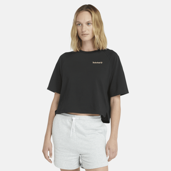 Timberland - T-shirt Traspirante da Donna in colore nero
