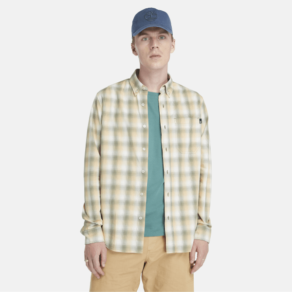 Timberland - Checked Shirt for Men in Beige
