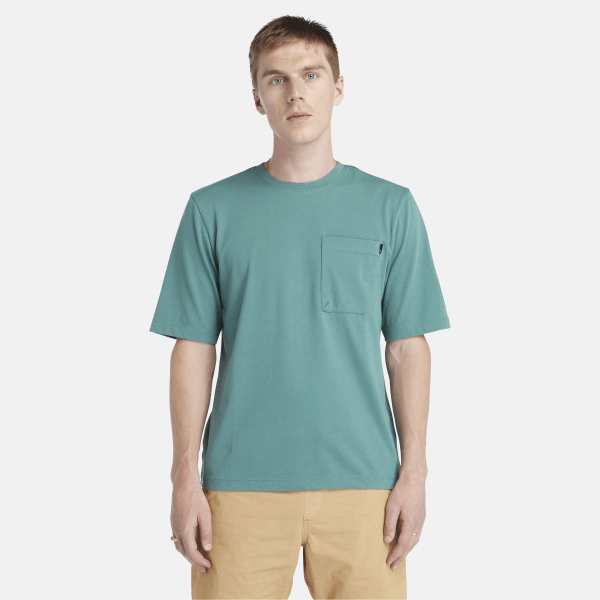 Timberland - TimberCHILL Technology Anti-UV T-Shirt for Men in Green