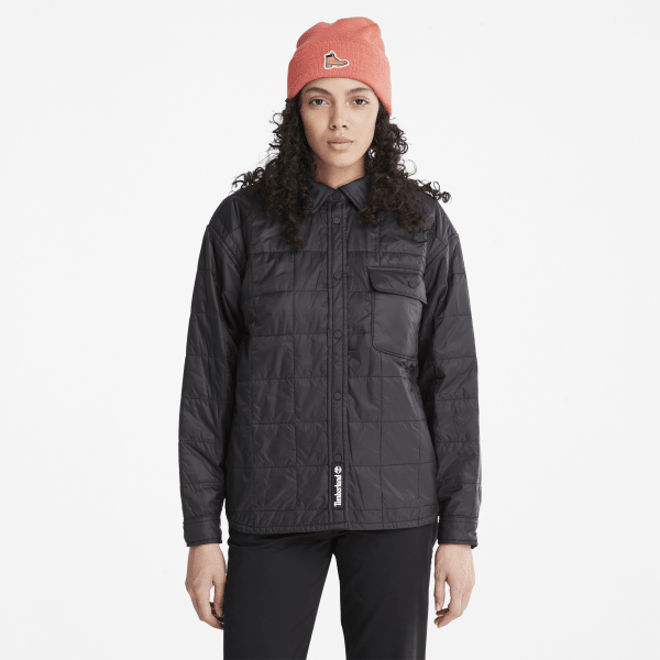 Timberland - Quilted Overshirt for Women in Black