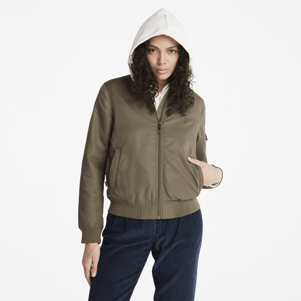 Timberland - Bomber Jacket for Women in Green