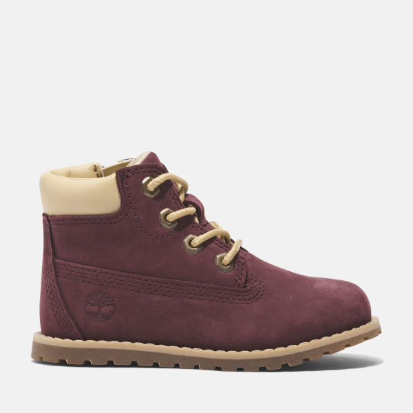 Timberland - Pokey Pine 6 Inch Boot for Toddler in Burgundy