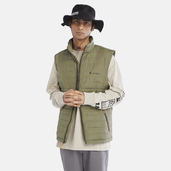 Timberland - Axis Peak Packable Vest for Men in Green