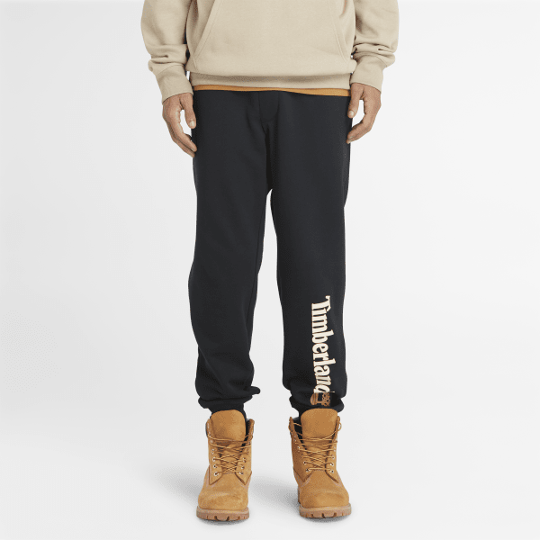 Timberland - Pantalones de chándal con logotipo para hombre en negro