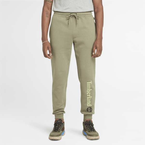 Timberland - Logo Sweatpants for Men in Green