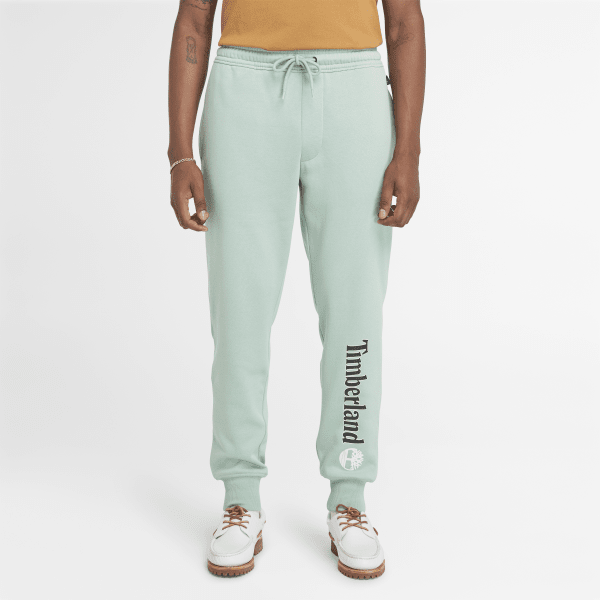 Timberland - Pantalones de chándal con logotipo para hombre en verde pálido