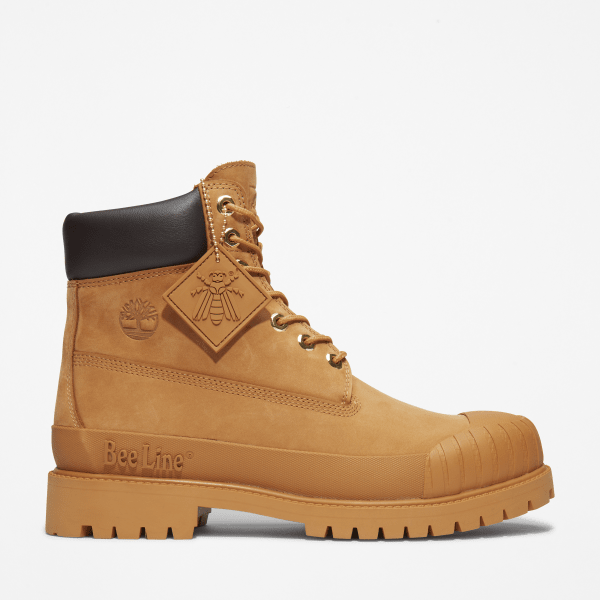 Timberland - Bee Line x Timberland Premium 6 Inch Rubber-Toe Boot for Men in Yellow