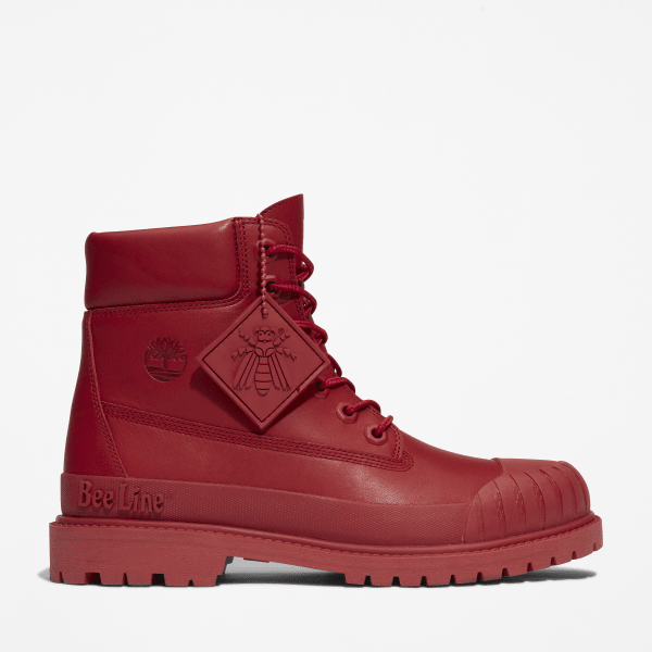 Timberland - Bee Line x Timberland Premium 6 Inch Rubber-toe Boot for Women in Red