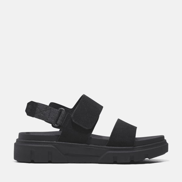 Timberland - Greyfield Backstrap Sandal for Women in Black, Woman, Black, Size: 4.5