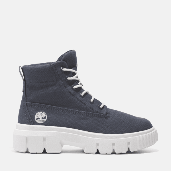 Timberland - Greyfield Mid Lace-up Boot voor dames in donkerblauw