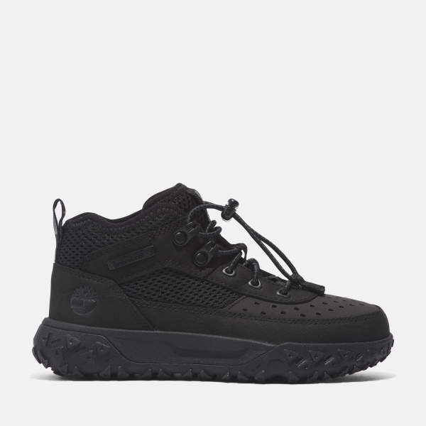 Timberland - GreenStride Motion 6 Mid Lace-Up Trainer for Youth in Black