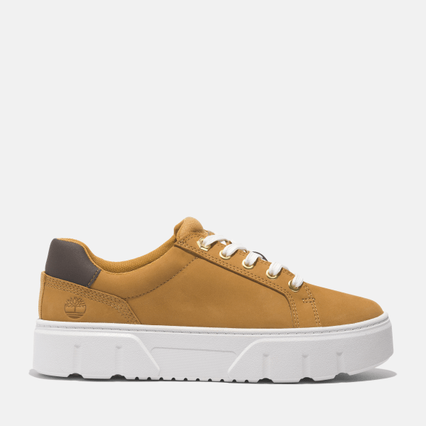 Timberland - Low Lace-Up Trainer for Women in Yellow