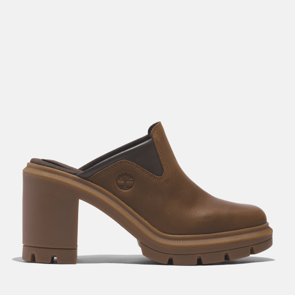 Timberland - Allington Heights Heeled Clog Shoe for Women in Brown